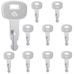WAHLIN PARTS 10Pcs 459A Ignition Starter Keys set with key ring