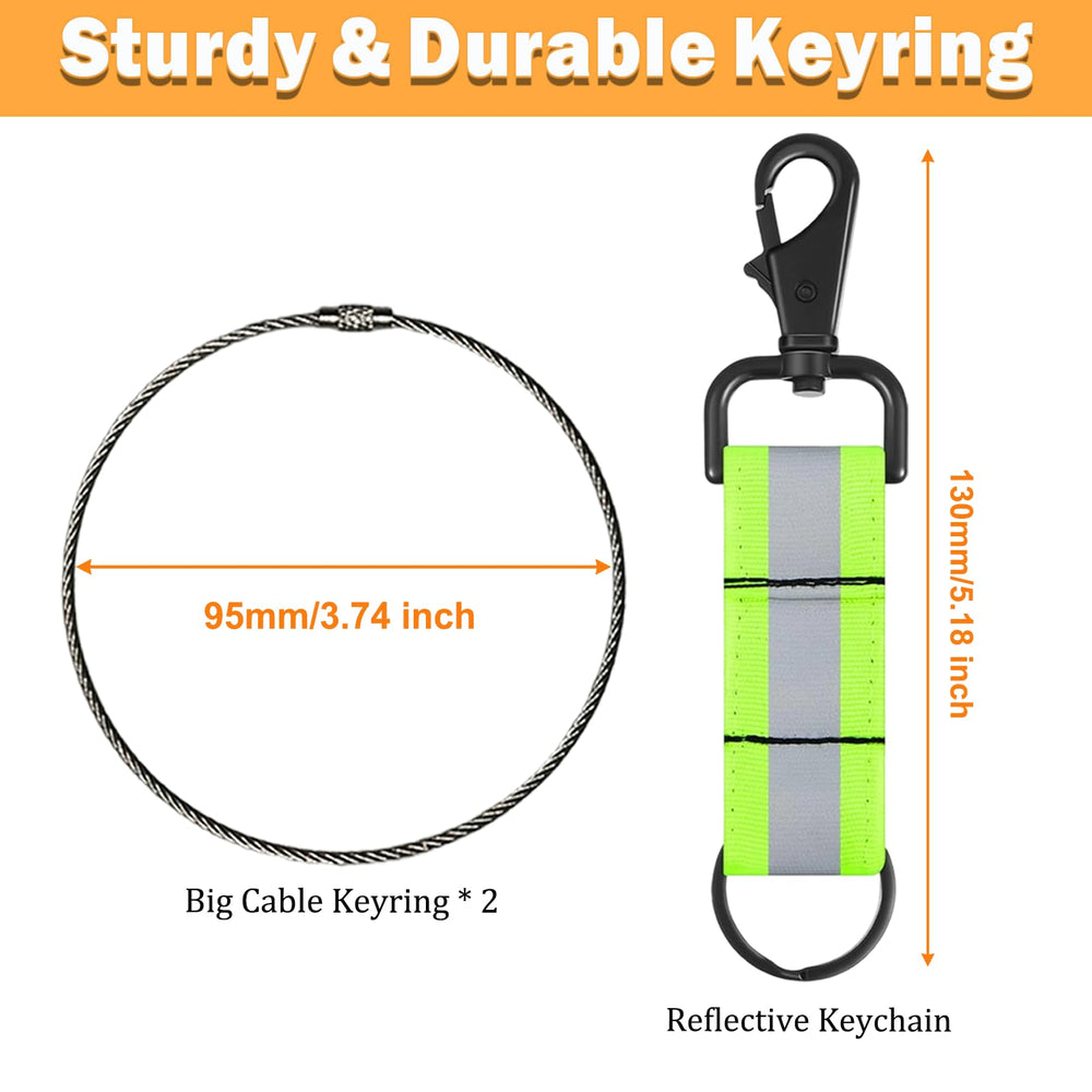 WAHLIN PARTS heavy equipment key set with split key ring