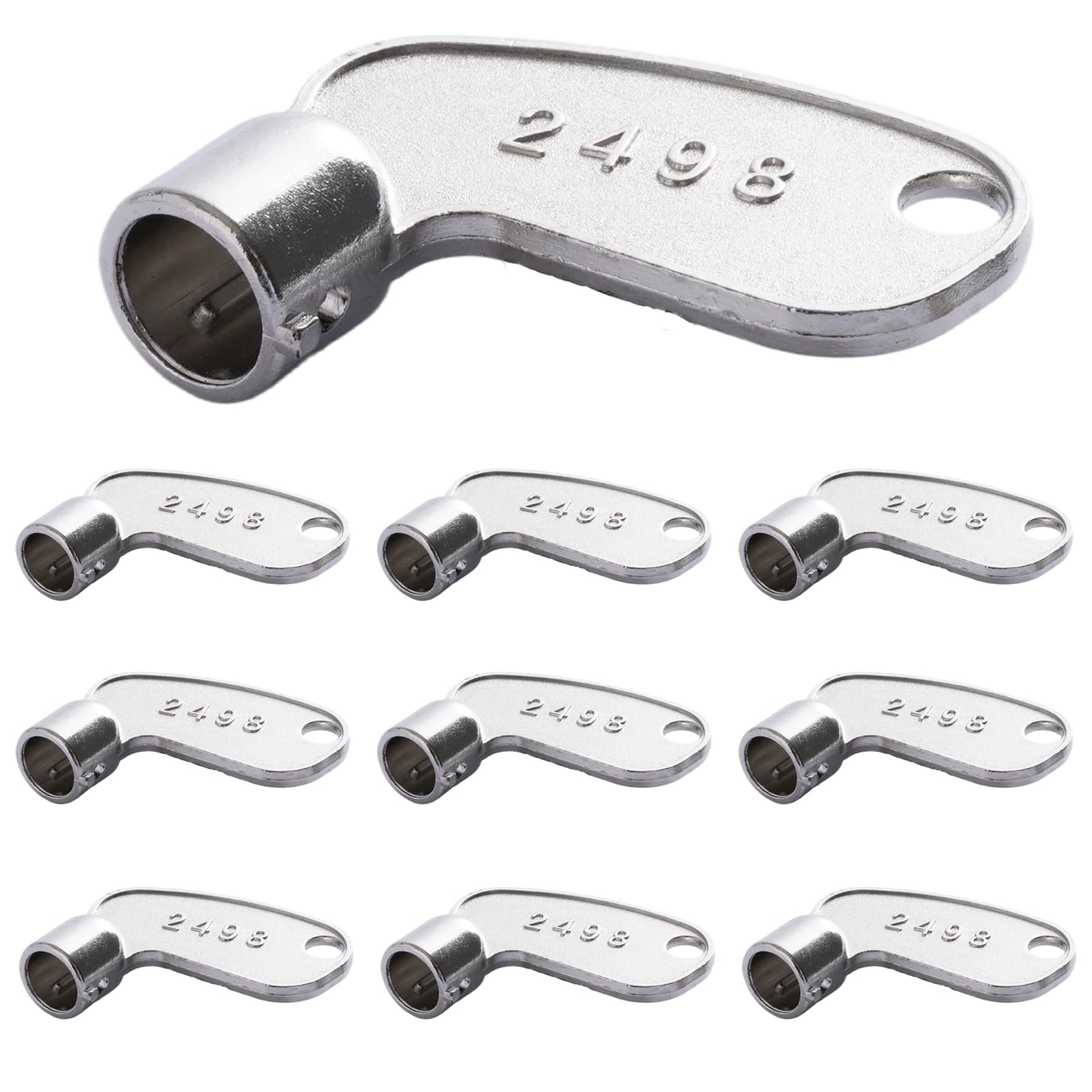 WAHLIN PARTS ignition key pack of 10 with key ring