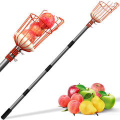 Walensee 13FT fruit picker pole with basket front view