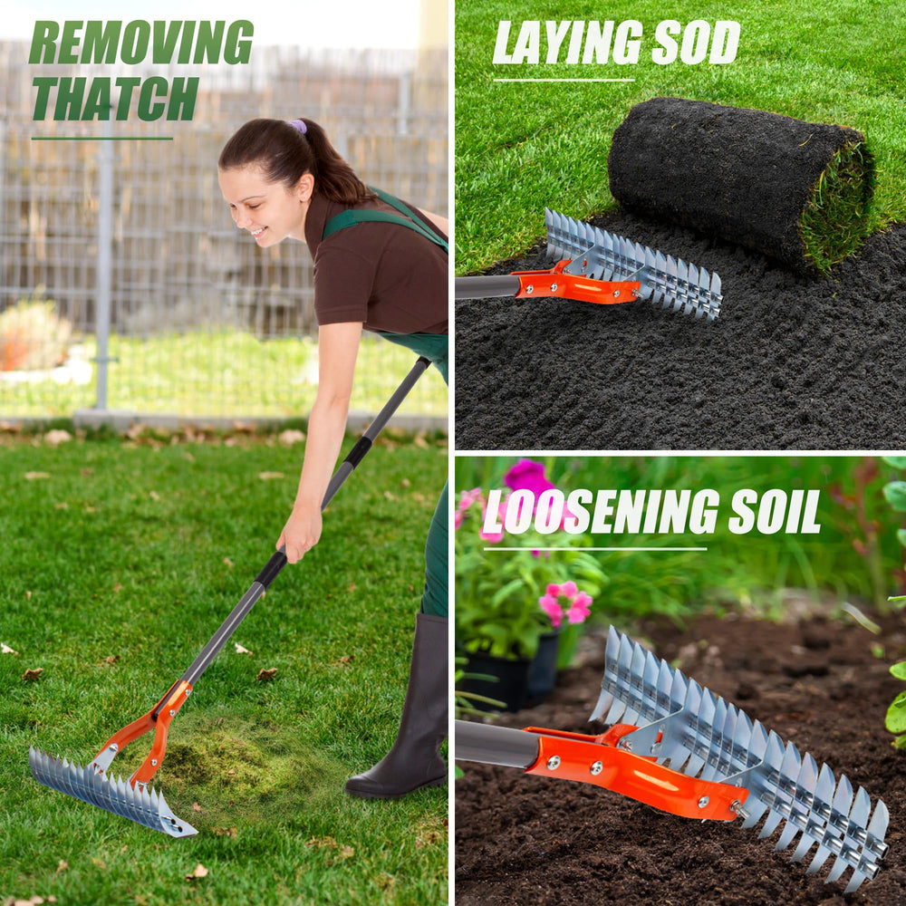 Walensee 15-Inch Thatch Rake packaging