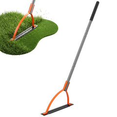 Walensee 48.4in Double-Edged Scythe front view with serrated blade