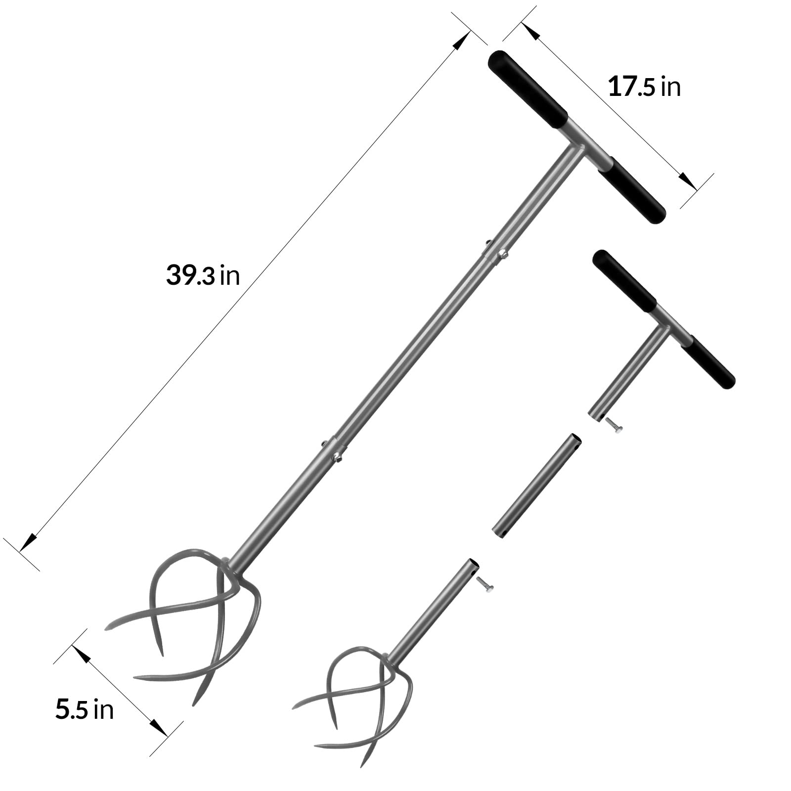 Walensee Twist Tiller dimensions in cm
