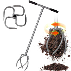 Walensee Twist Tiller front view with ergonomic handle