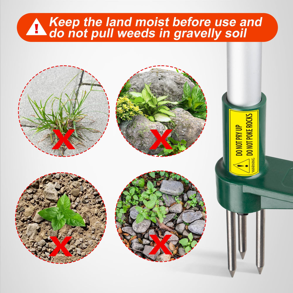 Walensee Weed Puller handle and grip detail