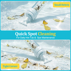 Wallace Forge Spa Vacuum lightweight design in use