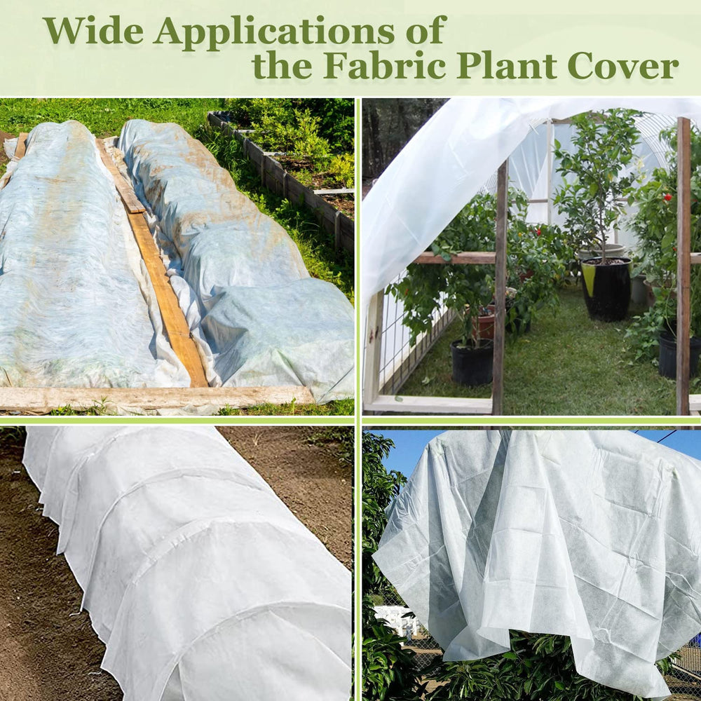 Walwe Plant Covers packaging showing dimensions and specs