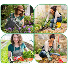 WANCHI gardening gloves showcasing floral design