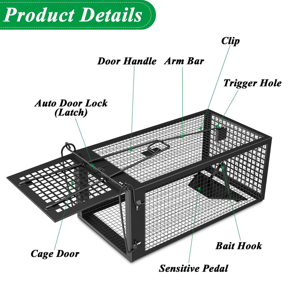 Wanqueen mouse trap details of galvanized steel material