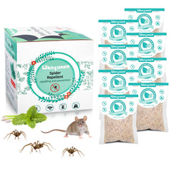 Wanqueen Spider Repellent Pouches, Mint Scent, Pack of 8