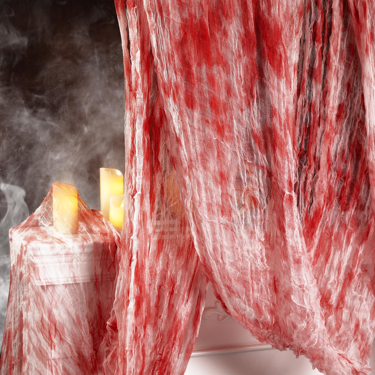 Watayo Halloween Creepy Blood Cloth 315x85 inch bloody design front view