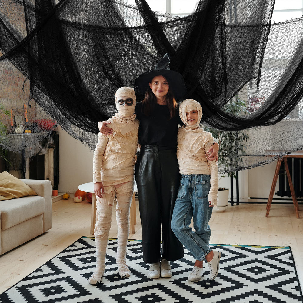 Watayo Halloween Spooky Cloth folded for storage