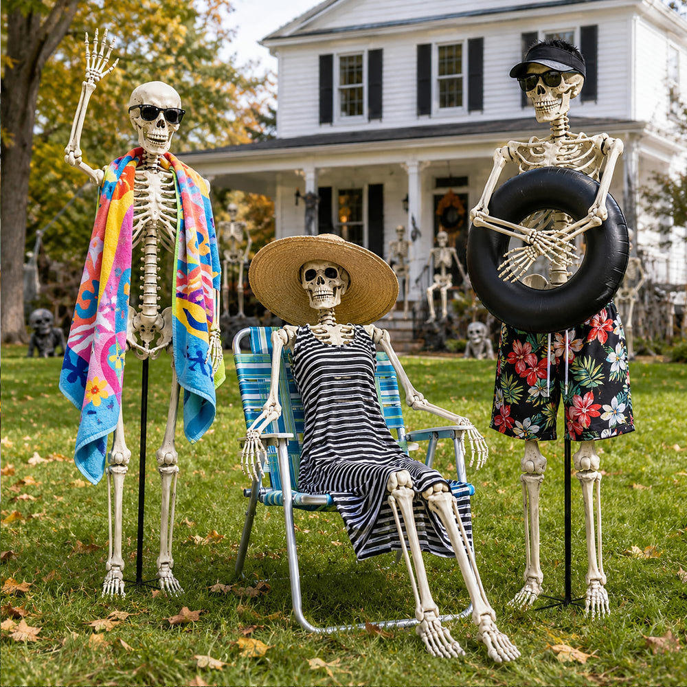 Watayo skeleton stand showing stability in outdoor setting