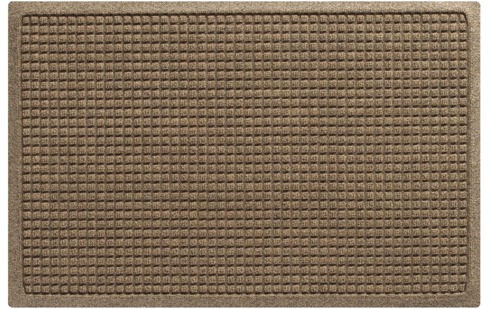 WaterHog 23x35 doormat front view with floral design