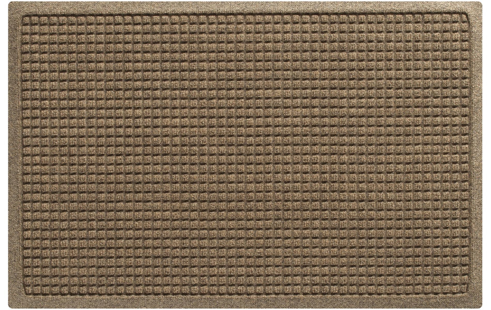 WaterHog 23x35 doormat front view with floral design