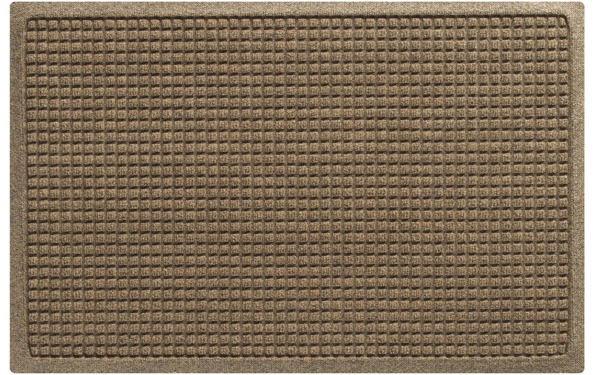 WaterHog 23x35 doormat front view with floral design