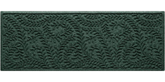 WaterHog Boxwood Entrance Mat 22"x59" evergreen front view