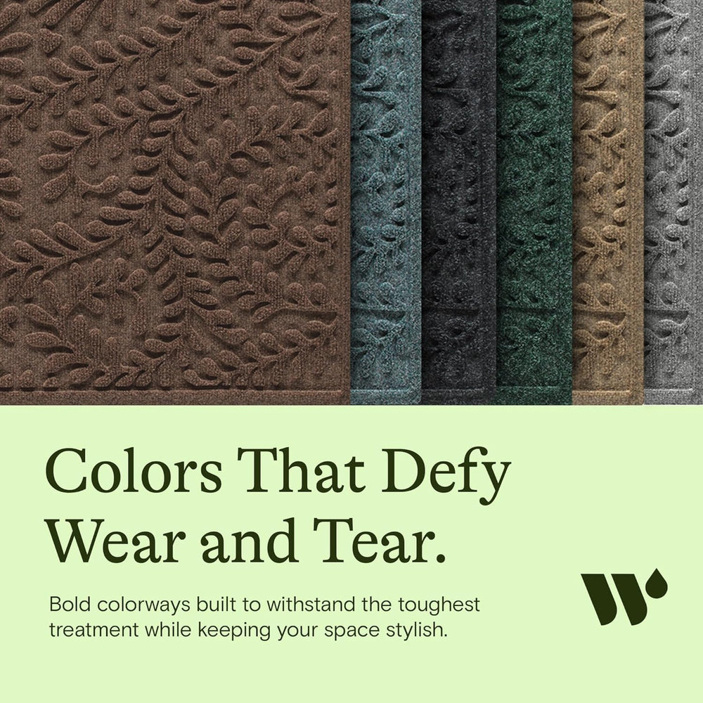 WaterHog Boxwood Front Door Mat packaging