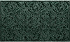 WaterHog Boxwood Outdoor Doormat front view, Evergreen