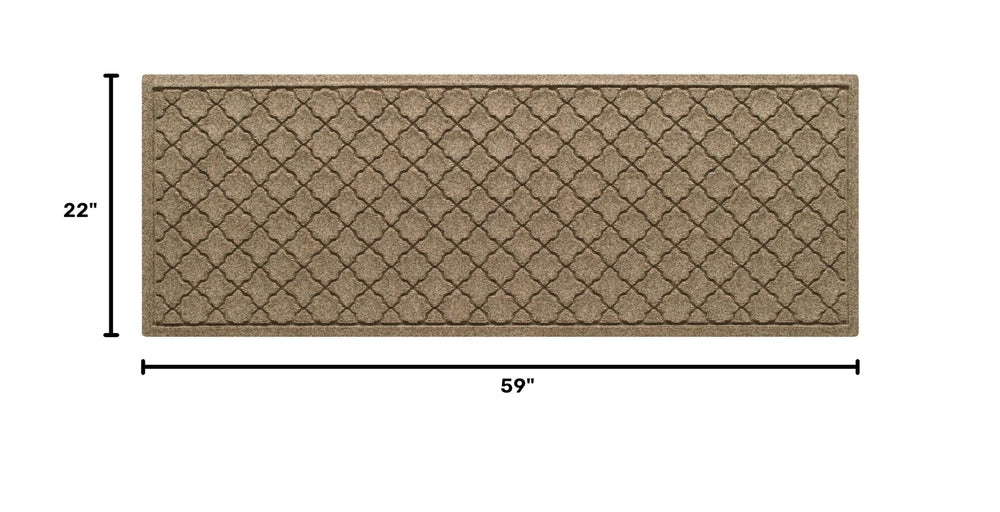 WaterHog Cordova Mat camel colour side view