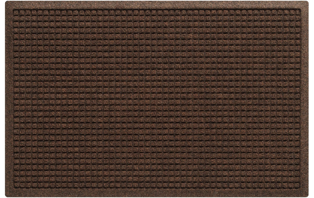 WaterHog Doormat 23"x35.5" dark brown front view