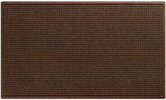 WaterHog doormat front view in dark brown
