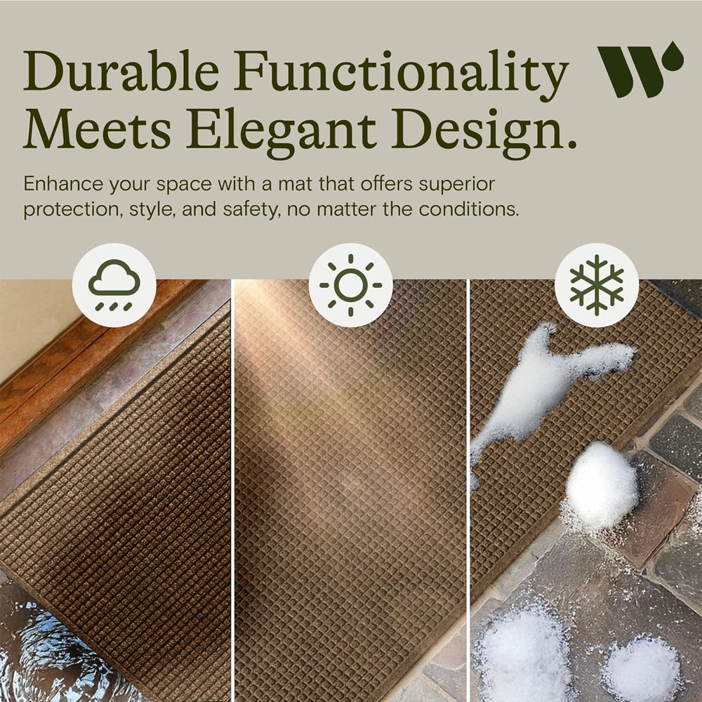 WaterHog doormat in outdoor setting