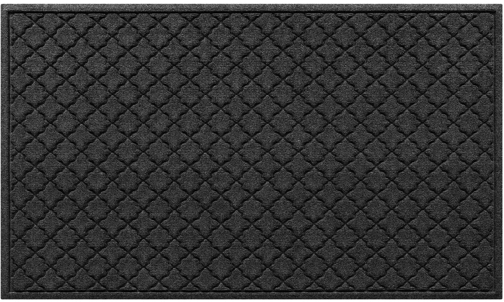 WaterHog Front Door Mat 35"x59" charcoal model front view