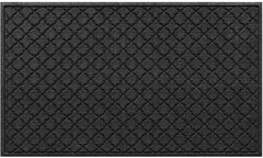WaterHog Front Door Mat 35"x59" charcoal model front view