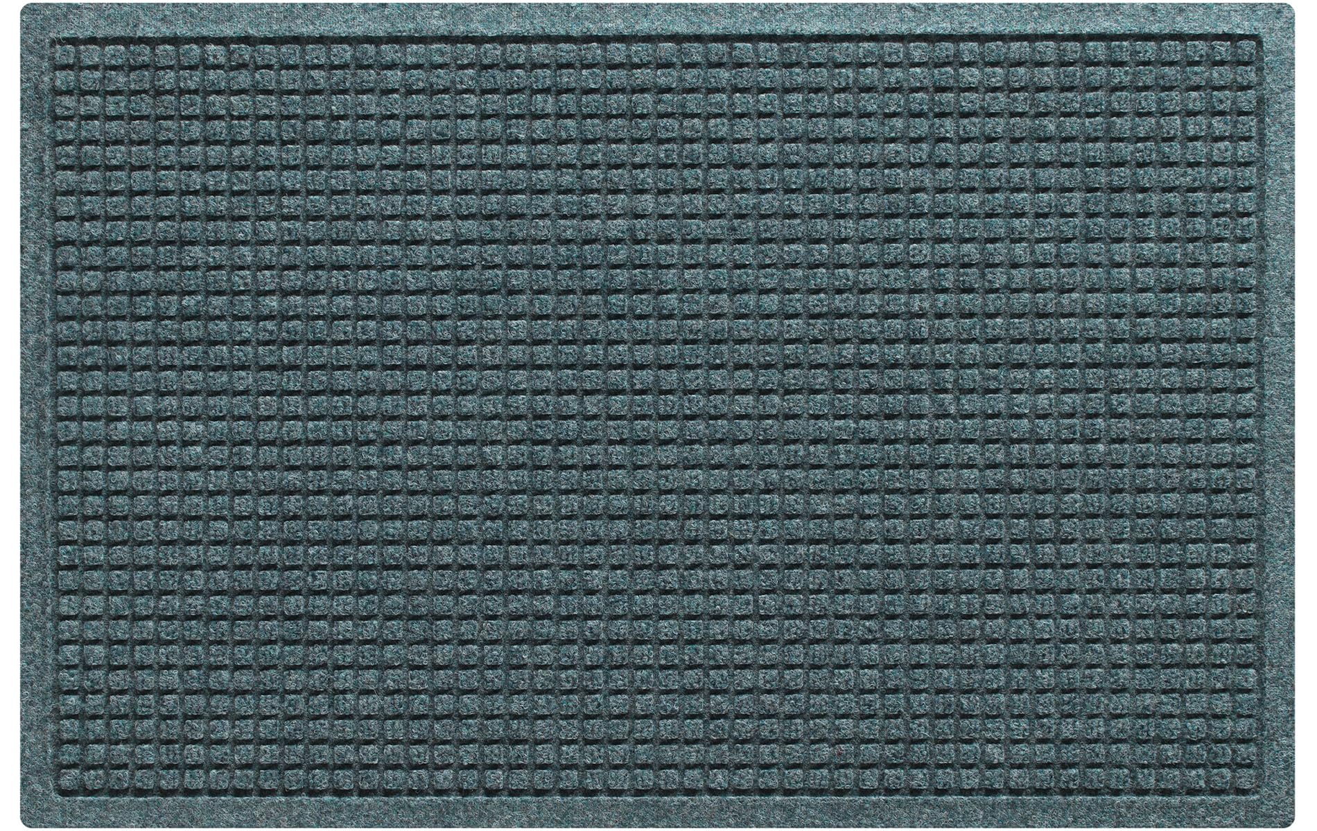 WaterHog Front Door Mat Bluestone front view
