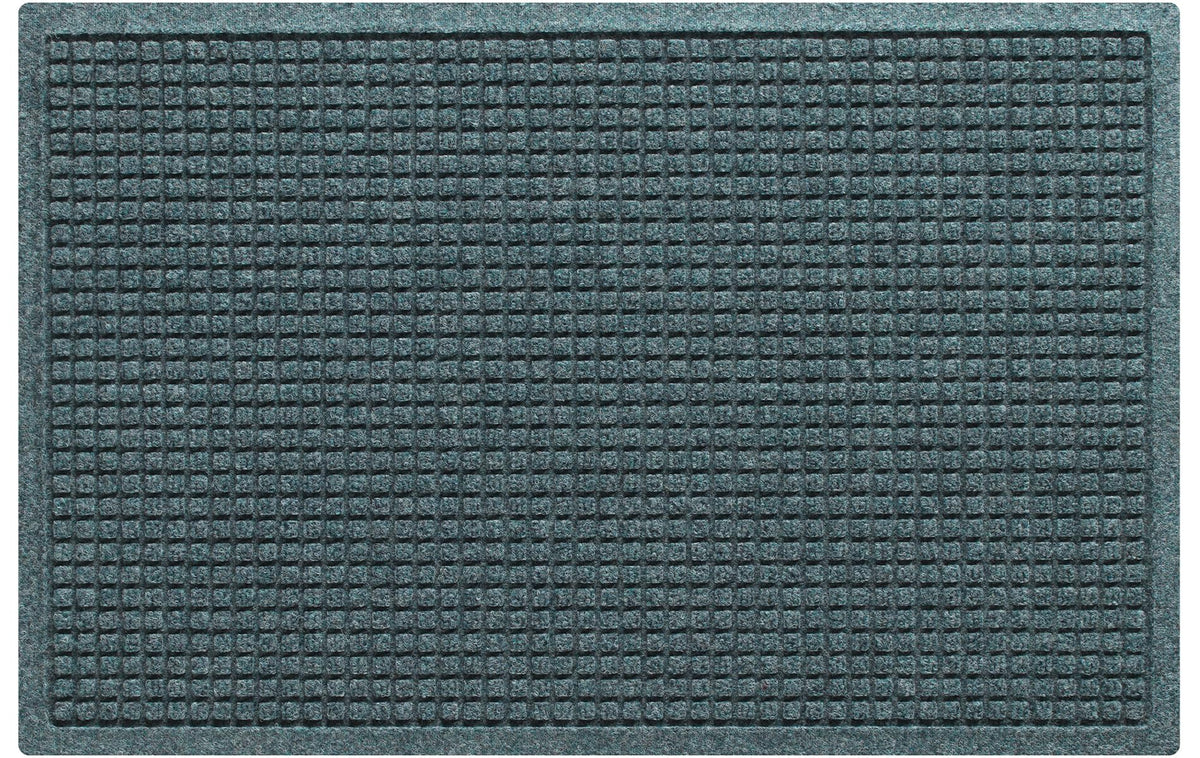 WaterHog Front Door Mat Bluestone front view