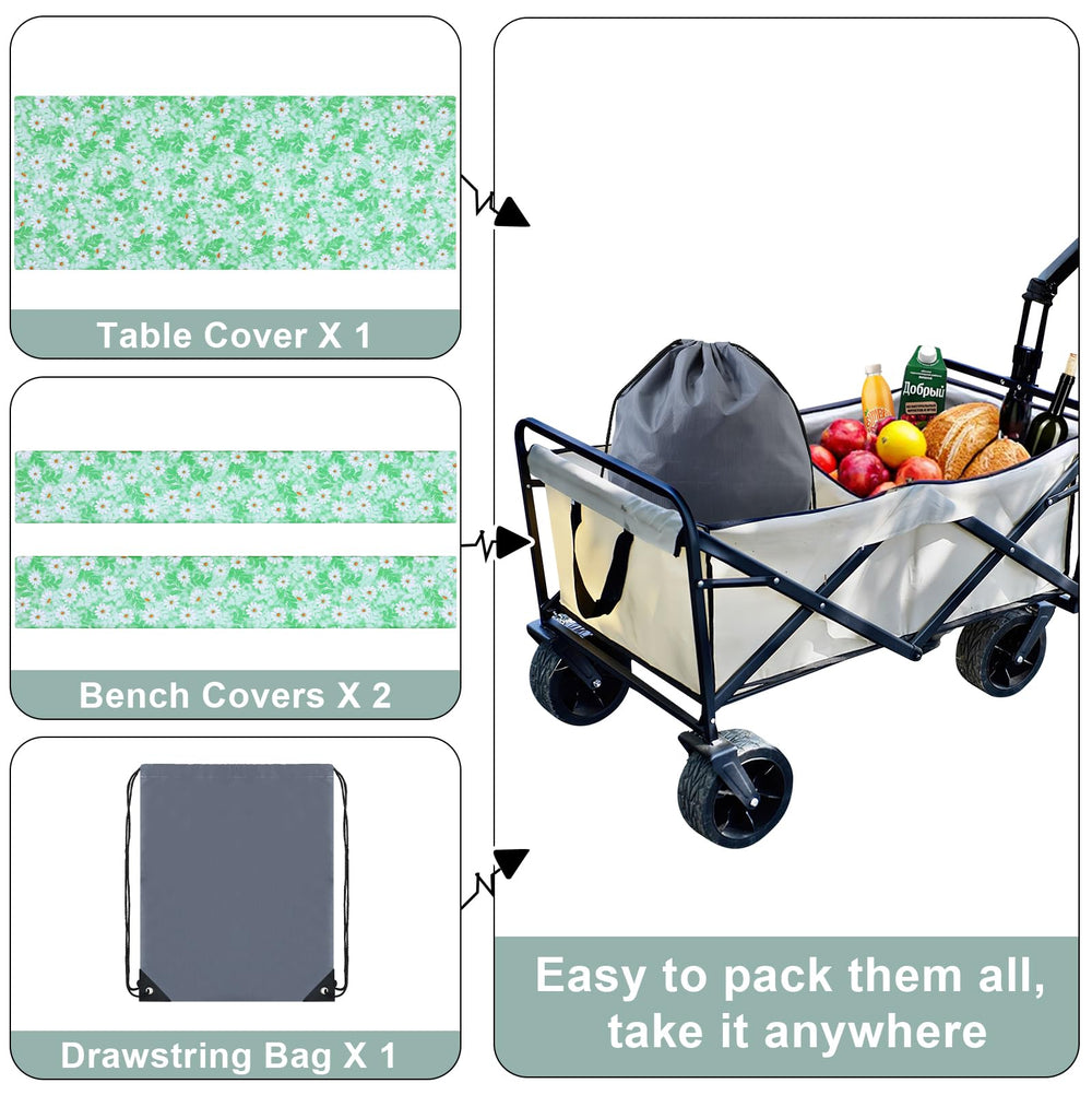 waterproof backing of misaya picnic table cover