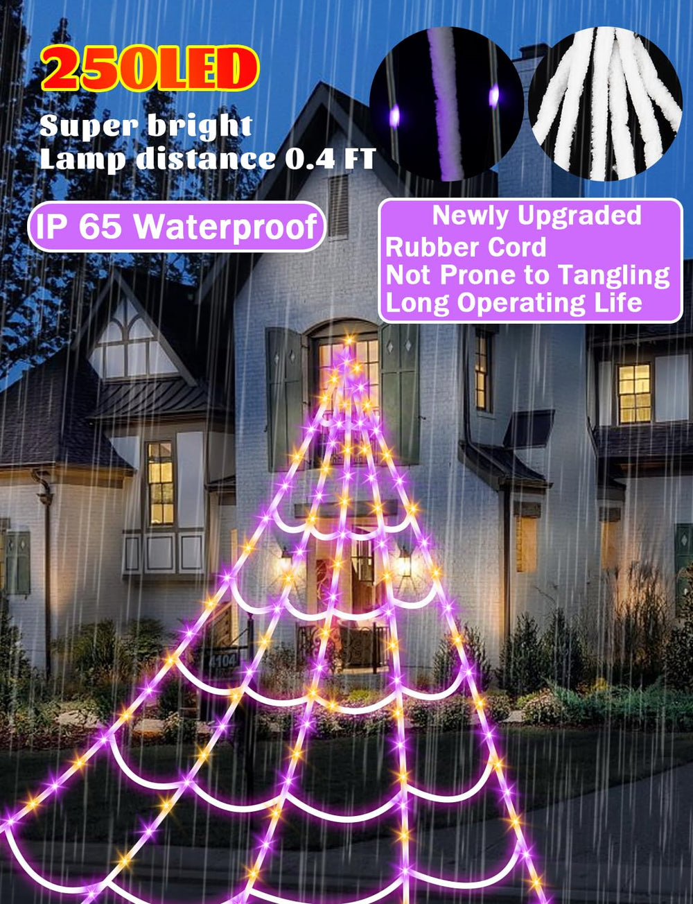Waterproof battery power box for Halloween lights