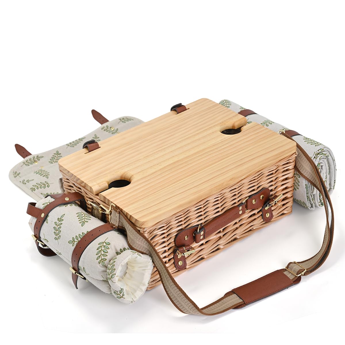 Waterproof blanket from SatisInside picnic basket set