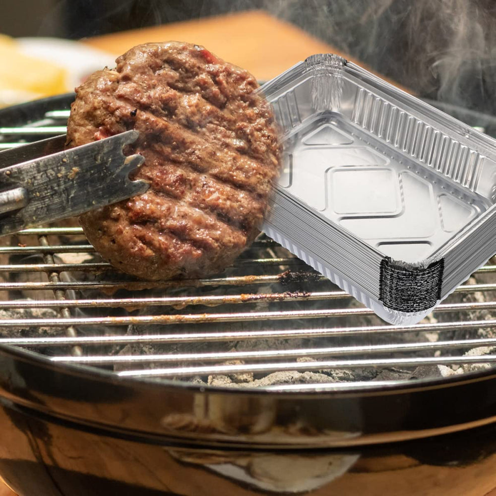 Waytiffer disposable aluminum foil drip pan side view