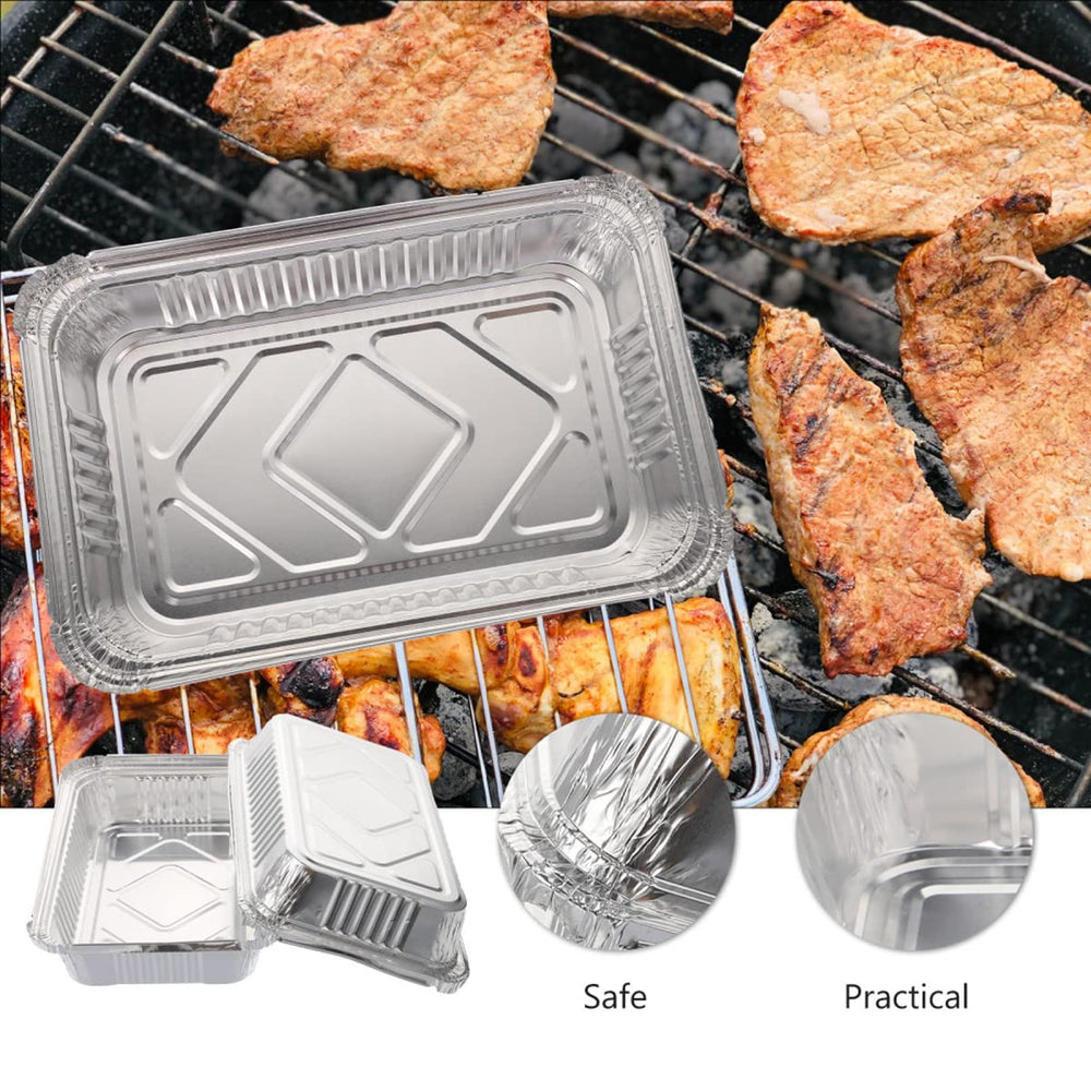 Waytiffer drip pan in grill showing grease containment