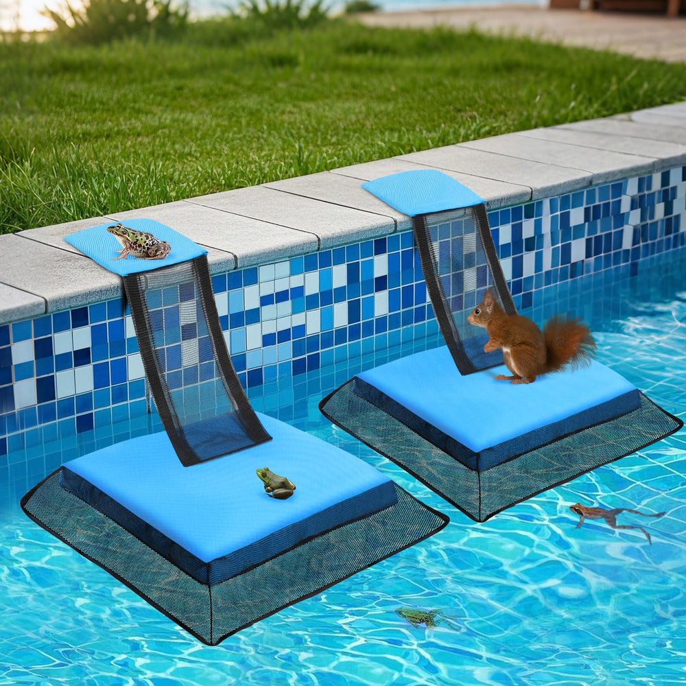 Weallere Animal Saving Escape Ramp blue model front view