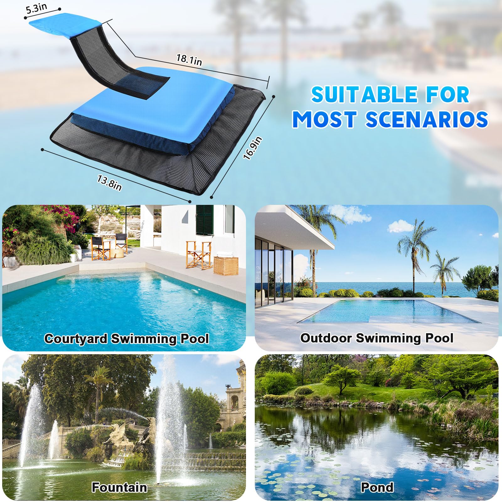 Weallere Animal Saving Escape Ramp in a swimming pool