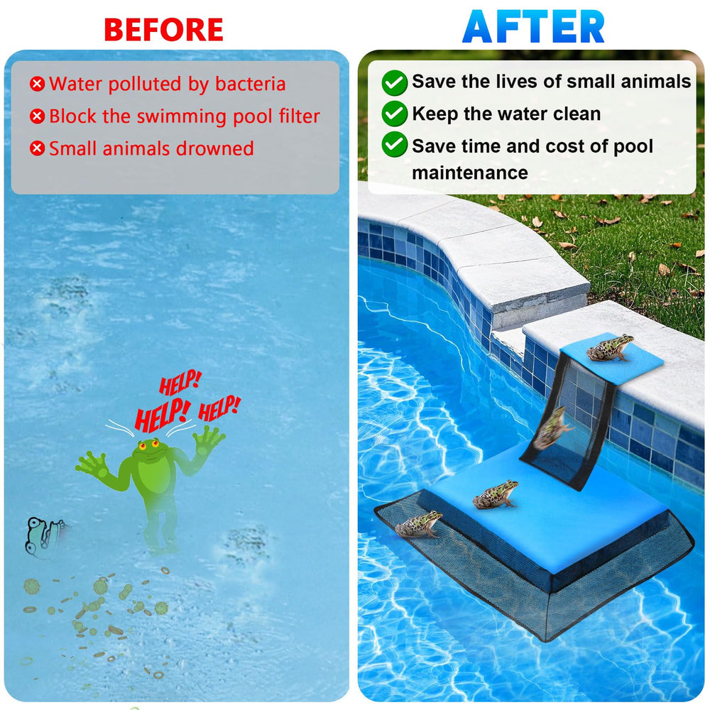 Weallere Animal Saving Escape Ramp inflatable mat close-up