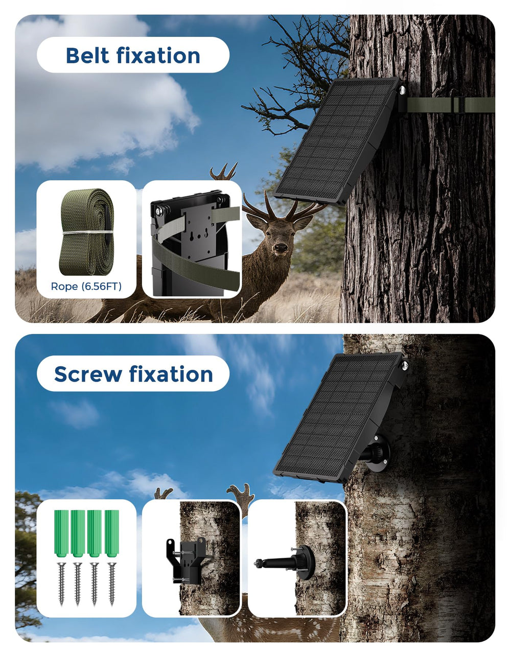 Weatherproof design of Augstci Solar Panel