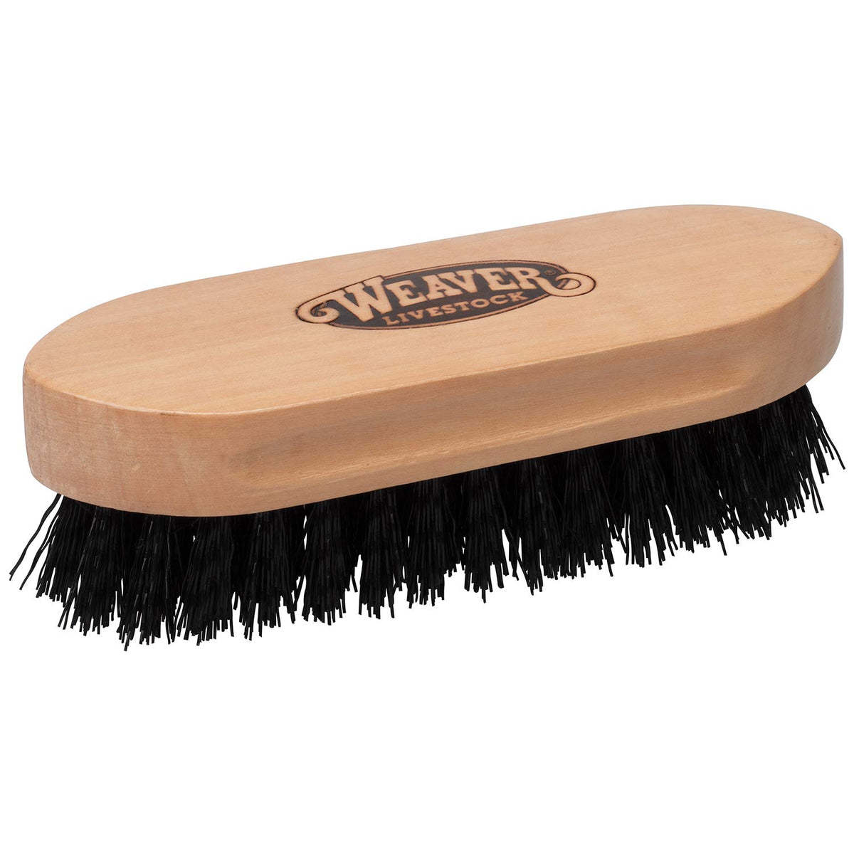 Weaver Livestock Barn Brush front view with stiff bristles