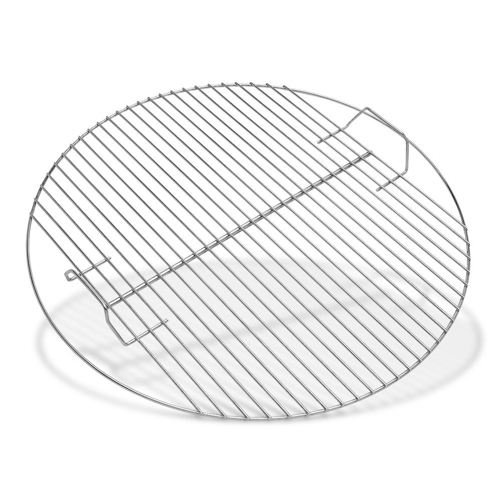 Weber Charcoal Cooking Grate front view with handles