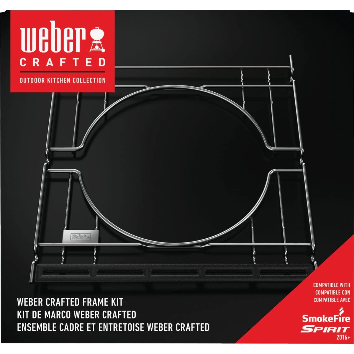 Weber Crafted Frame Kit packaging and contents