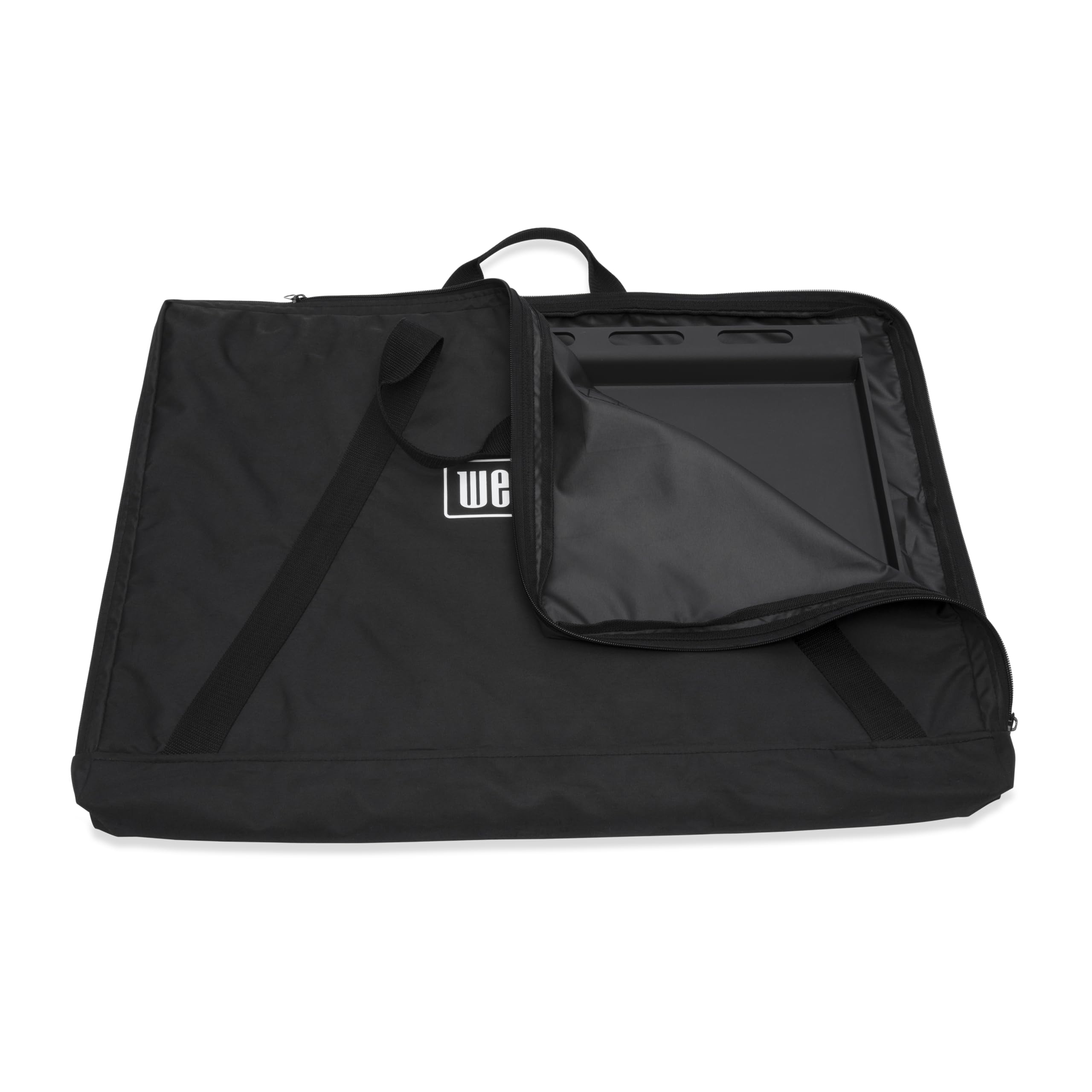Weber Full-Size Griddle storage bag with double zipper detail