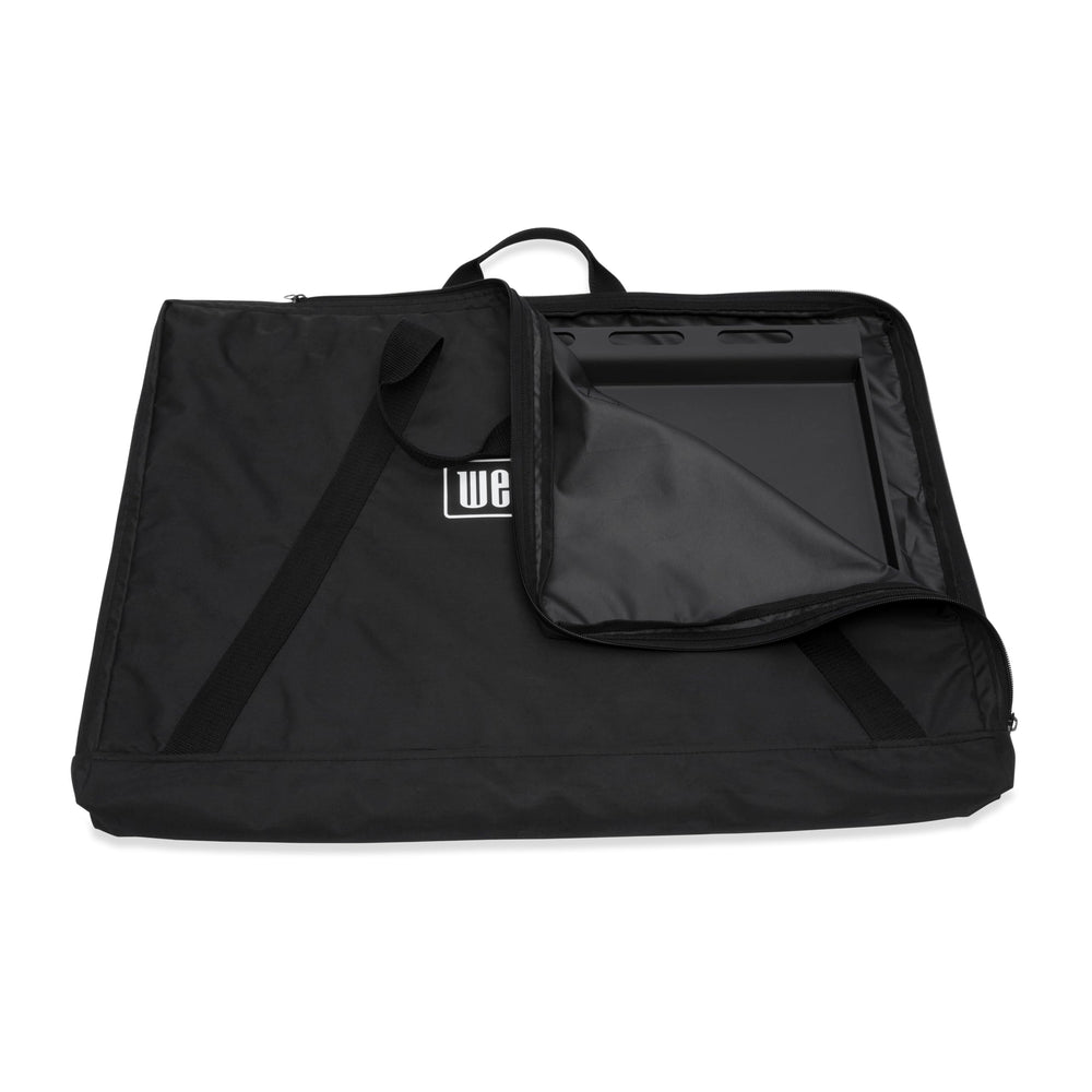 Weber Full-Size Griddle storage bag with double zipper detail