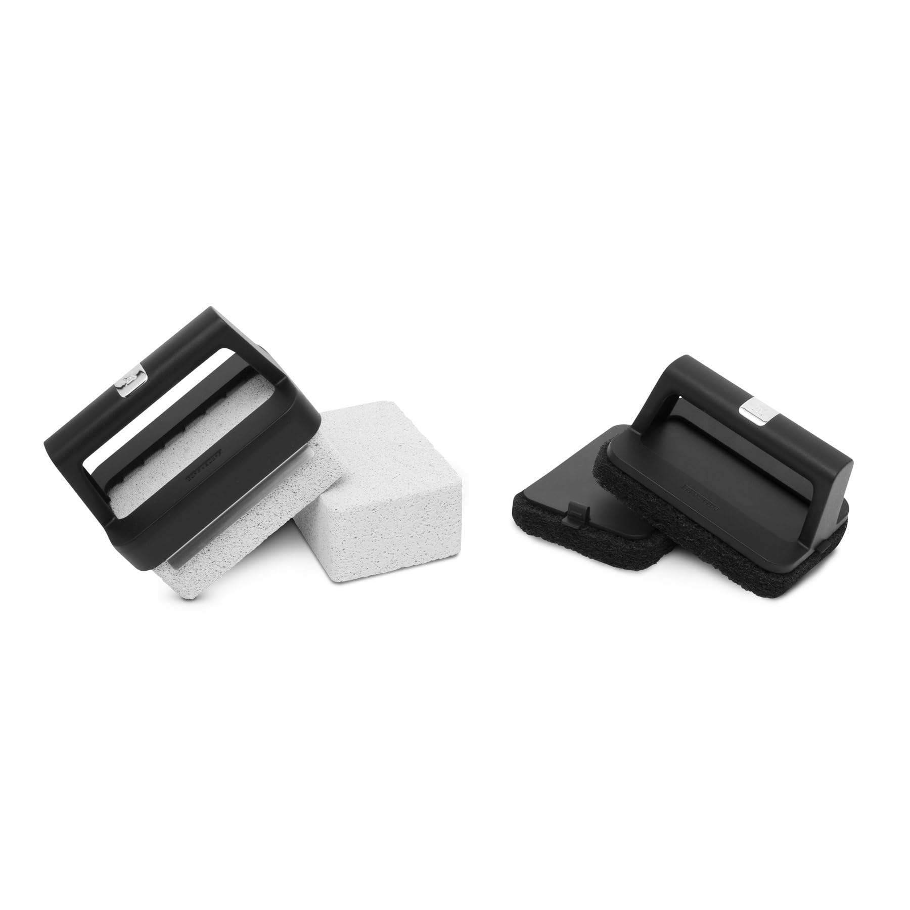 Weber Griddle Cleaning Kit featuring scour pads and cleaning stones