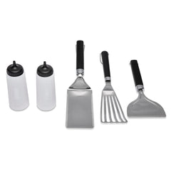 Weber Griddle Essential Tool Set 5-piece including spatulas and squeeze bottles