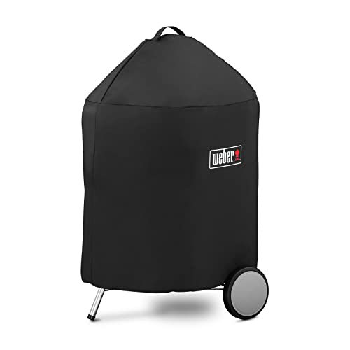 Weber grill cover packaging with specifications