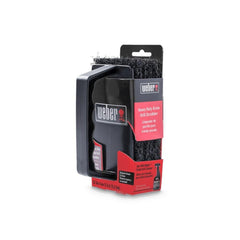 Weber Grill Grate Scrubber in packaging with product details
