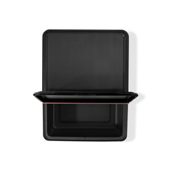 Weber Outdoor Storage Bin side view with hinged lid